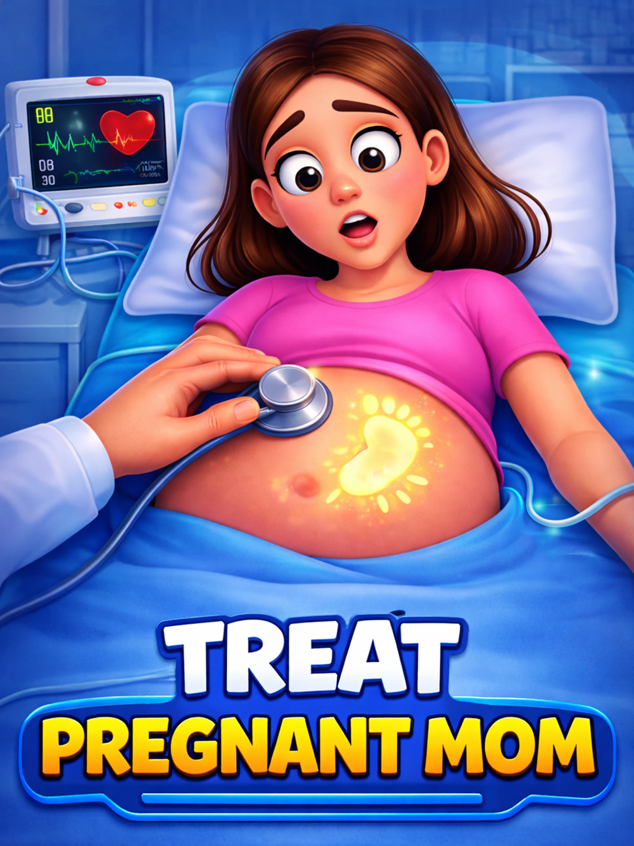 Pregnant Mom Doctor Game screenshot