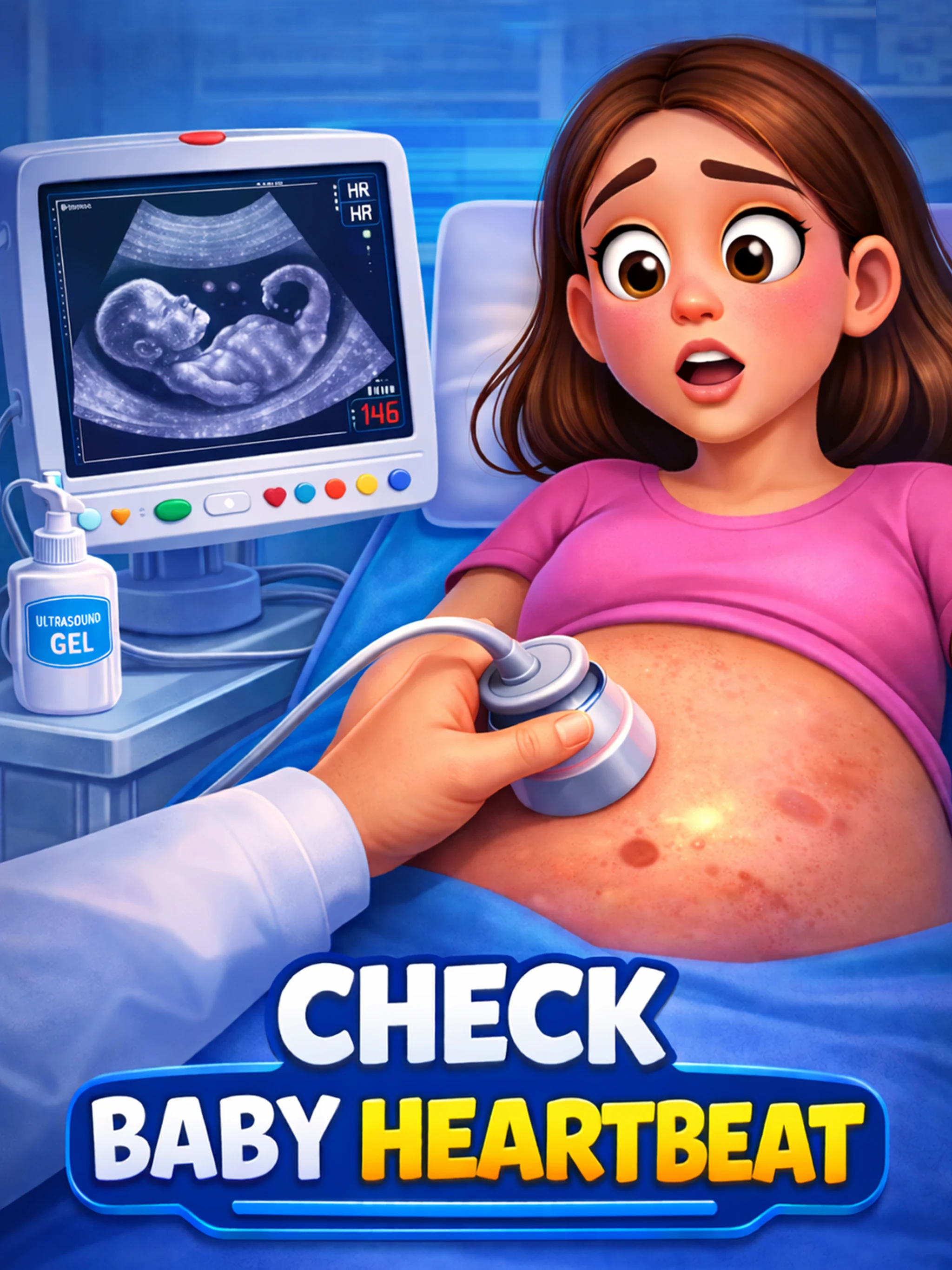 Pregnant Mom Doctor Game screenshot