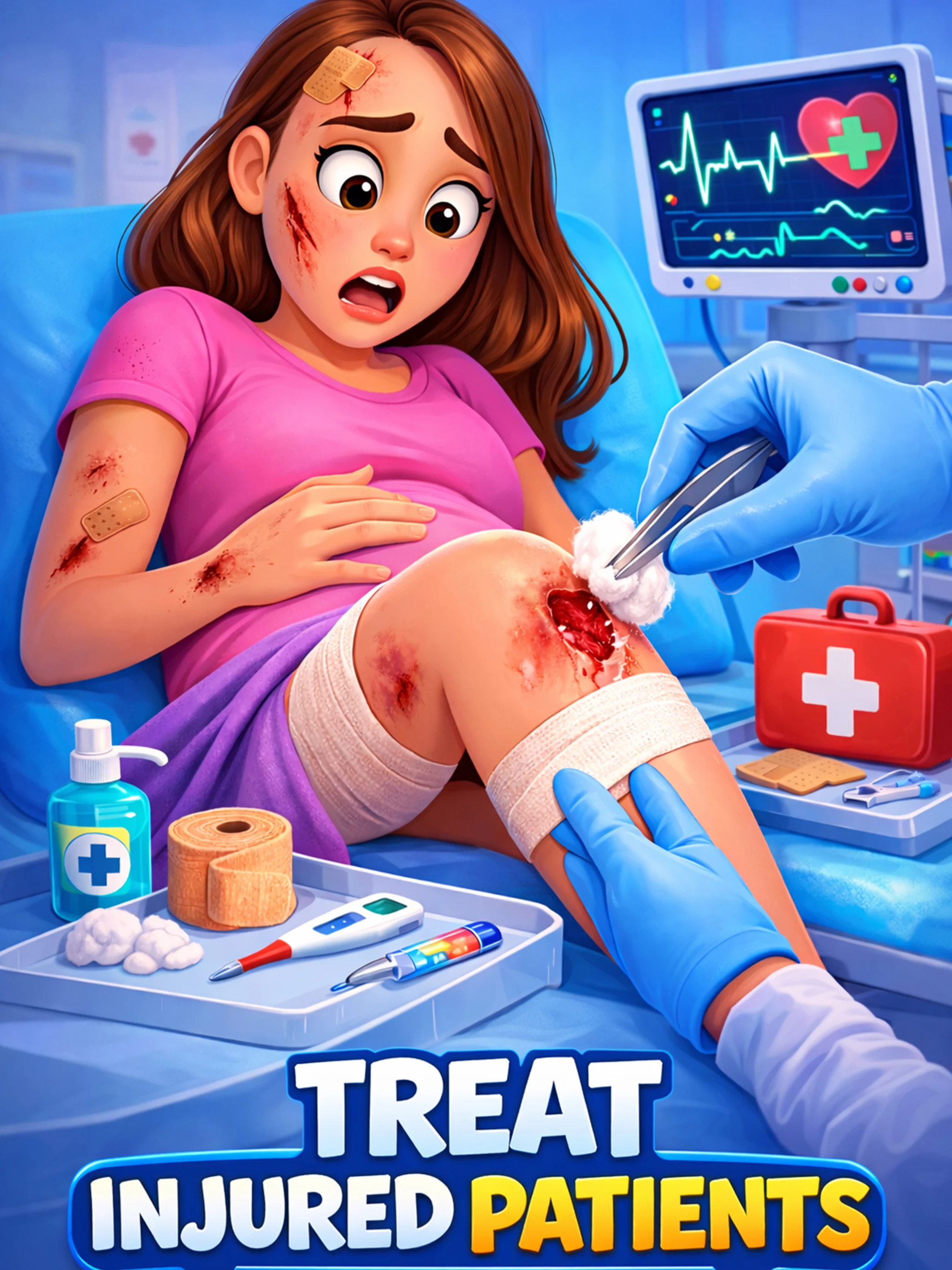 Pregnant Mom Doctor Game screenshot