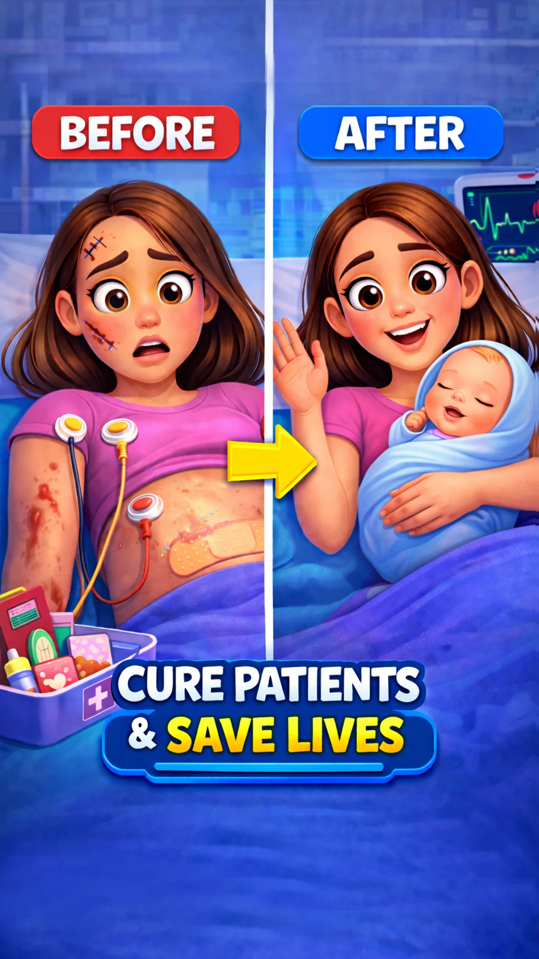 Pregnant Mom Doctor Game screenshot